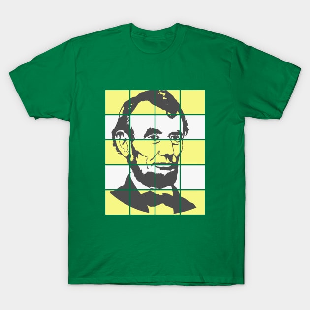 Abraham Lincoln The President T-Shirt by Mapunalajim